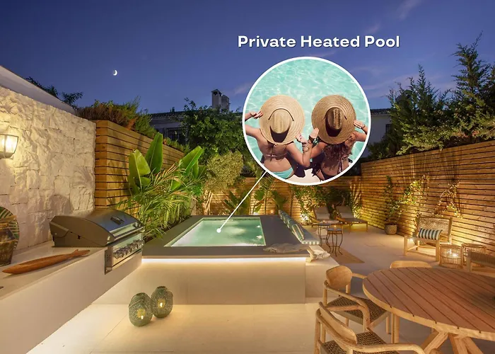 Hébergement de vacances Vacation I Casa Savia, Private Pool, Luxury Interiors, 10min Walk To The Marbellac